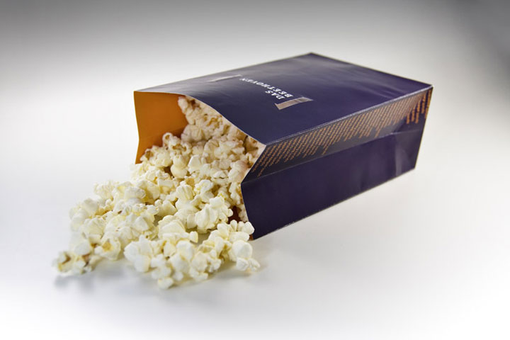 Das Beethoven – Popcorn-Tüte (Foto: Stefan Bauer)